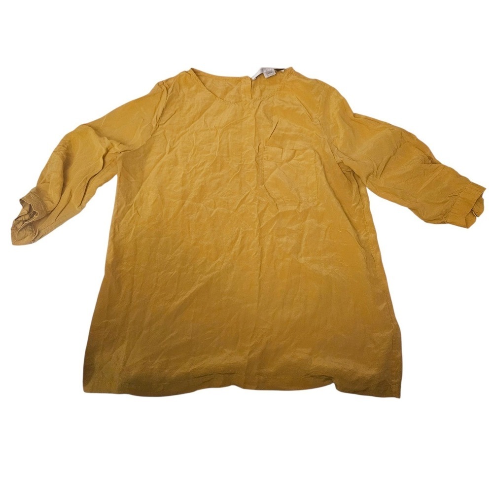 French Connection Gold‎ Tunic Top Blouse | Size 10